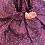 Printed Namaz Chadar with sleeves CLOTHIFYDOTPK