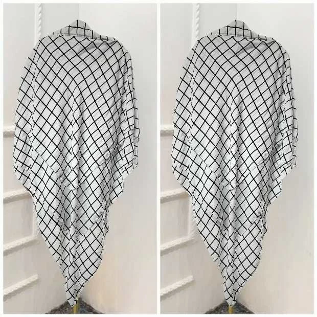 Printed Three Layer Khimar Clothifydotpk