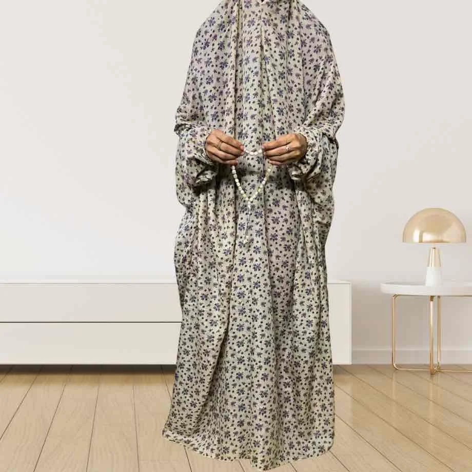 Namaz Chadar with sleeves Arabic Namaz Chadar Clothifydotpk