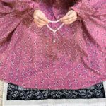 Printed Namaz Chadar with sleeves CLOTHIFYDOTPK