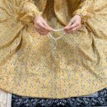 Printed Namaz Chadar with sleeves CLOTHIFYDOTPK