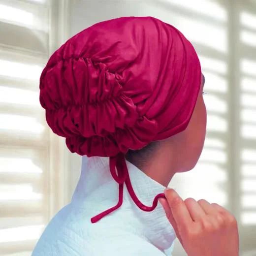 Bonnet Hijab Cap Ruched Hijab Cap Clothifydotpk