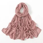 Close-up of a modal hijab Clothifydotpk