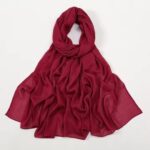 Close-up of a modal hijab Clothifydotpk