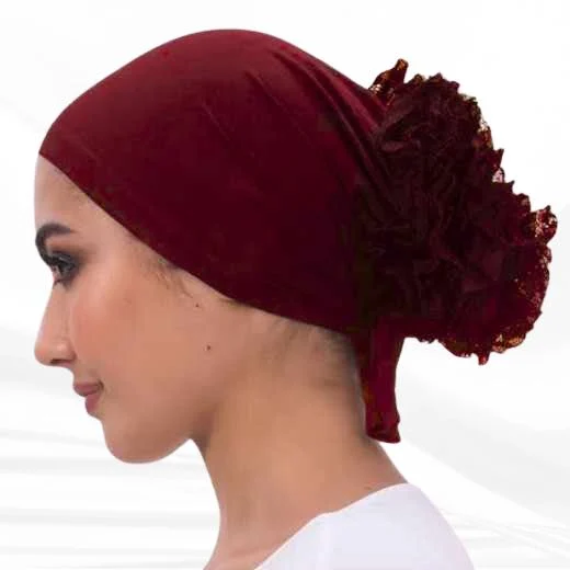 A detailed close-up of the built-in volumizing dome, highlighting its soft, structured design. Clothifydotpk