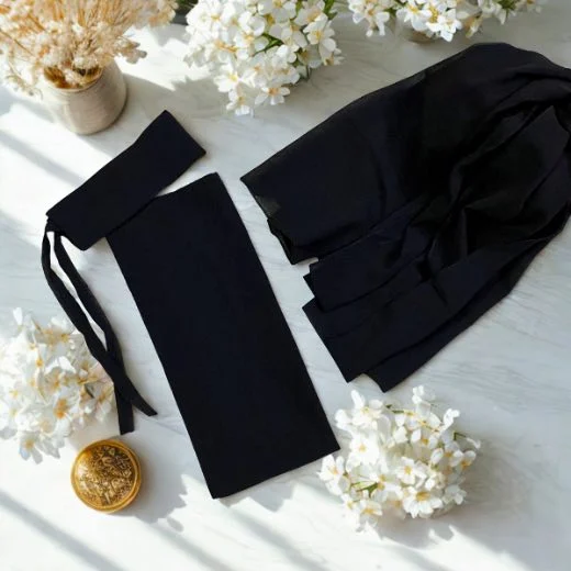 Saudi Niqab & Hijab Set Clothifydotpk