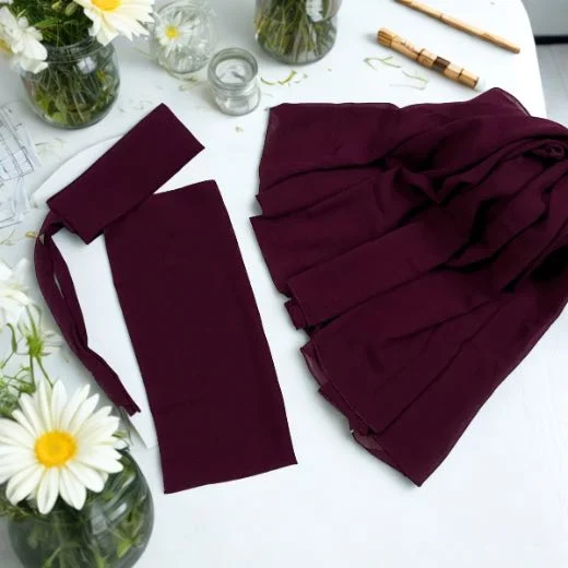 Saudi Niqab & Hijab Set Clothifydotpk