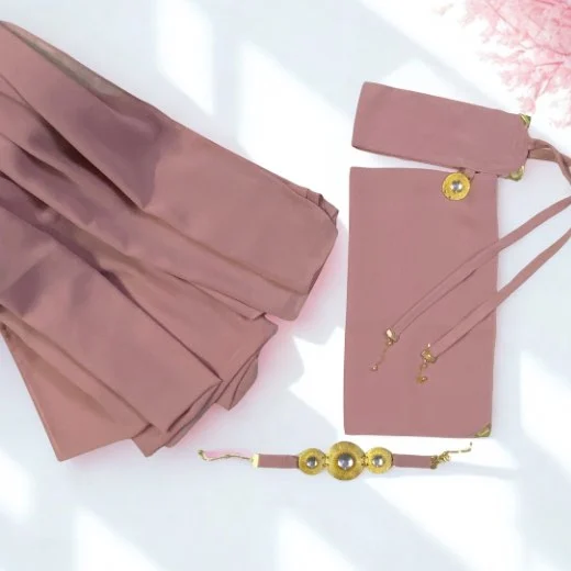 Saudi_Niqab_Bracelet_87 - 12 3 Piece Saudi Niqab & Hijab Set with Bracelet Clothifydotpk