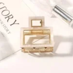White Gold fancy hair catcher clip Clothifydotpk