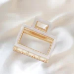 White Gold fancy hair catcher clip Clothifydotpk