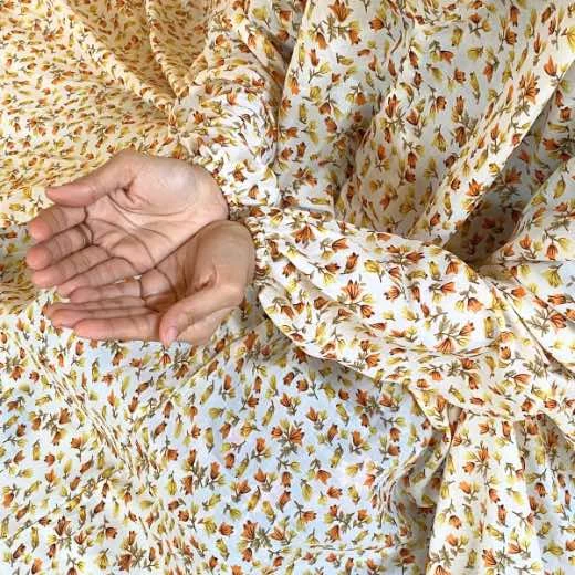 NamazChadar_3Dec25_3 - 23 A woman using a breathable soft swiss lawn Namaz Chadar with pocket, performing salah By Clothifydotpk