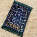 Kid's quilted Islamic prayer mat.