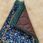 Kid's quilted Islamic prayer mat.