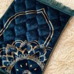 Kid's quilted prayer mat.