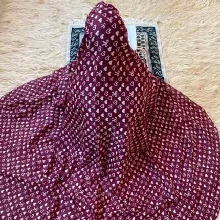 A woman's namaz chadar without sleeves.