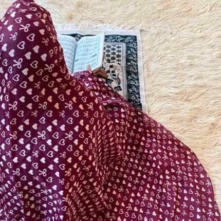 A woman's namaz chadar without sleeves.