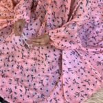 Printed Namaz Chadar with sleeves CLOTHIFYDOTPK
