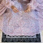 Printed Namaz Chadar with sleeves CLOTHIFYDOTPK