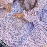 Printed Namaz Chadar with sleeves CLOTHIFYDOTPK