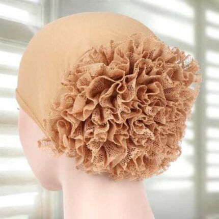 A detailed close-up of the built-in volumizing dome, highlighting its soft, structured design. Clothifydotpk