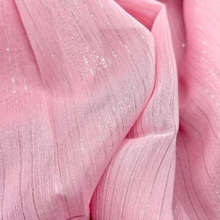 Lightweight chiffon hijab with a subtle shimmer effect, creating a graceful and flowing look By Clothifydotpk