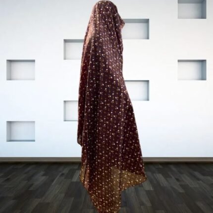 Woman wearing Unstitched Namaz Chadar