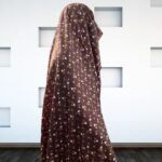 Woman wearing Unstitched Namaz Chadar