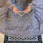 Printed Namaz Chadar with sleeves for Ladies CLOTHIFYDOTPK