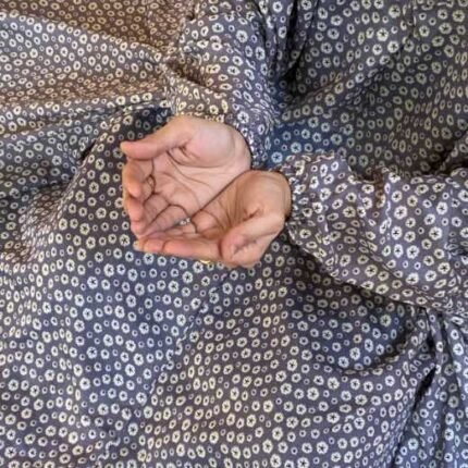 Printed Namaz Chadar with sleeves for Ladies CLOTHIFYDOTPK