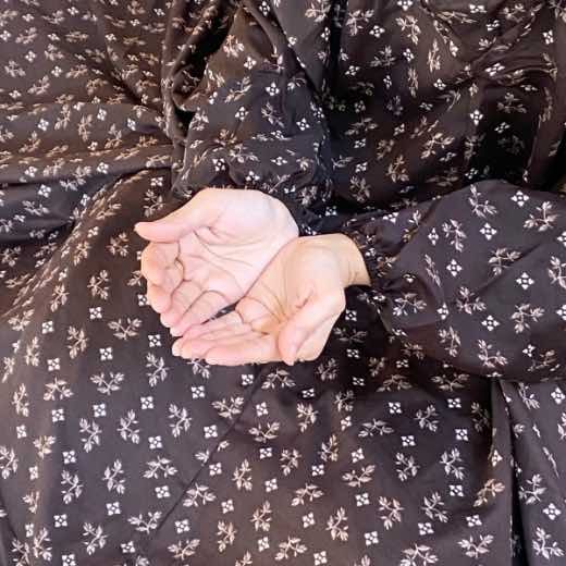 Namaz_Chadar_011982 - 39 Printed Namaz Chadar with sleeves CLOTHIFYDOTPK