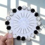 Floral Rhinestone Hijab Pins By CLOTHIFYDOTPK