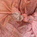 Woman Performing Salah in a Breathable Soft Swiss Lawn Namaz Chadar with Pocket By Clothifydotpk