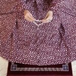 Woman Performing Salah in a Breathable Soft Swiss Lawn Namaz Chadar with Pocket By Clothifydotpk