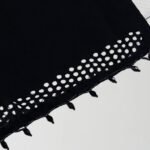 Image of a Fancy cut work Saudi niqab. By CLOTHIFYDOTPK