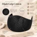 Hijab Crown Grip for secure and comfortable hijab styling. BY CLOTHIFYDOTPK