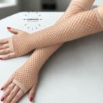 Imported stretchy, netted fabric Arm Sleeves for women | Modest sleeve extenders for extra coverage. BY CLOTHIFYDOTPK