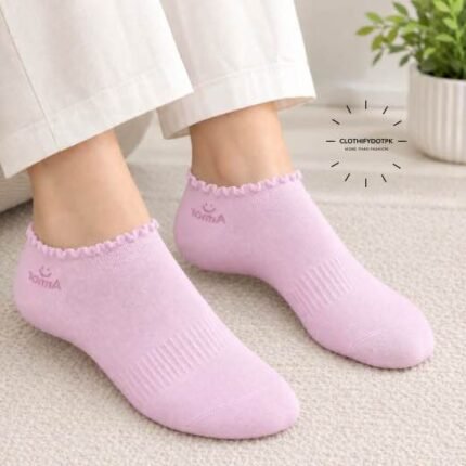 Women’s premium socks for comfort, style, and daily wear. BY CLOTHIFYDOTPK