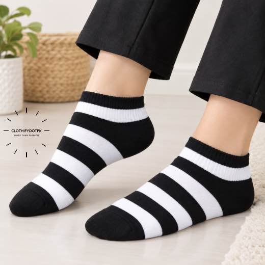 Socks_New - 2 Women’s socks for comfort, style, and daily wear. BY CLOTHIFYDOTPK