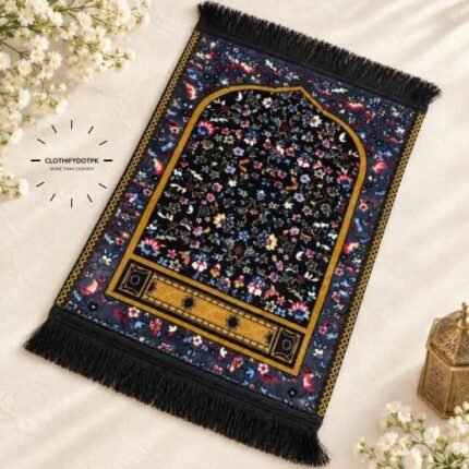 A plush, quilted kids prayer mat, made with thick padded fabric for comfort. BY CLOTHIFYDOTPK