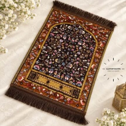 A plush, quilted kids prayer mat, made with thick padded fabric for comfort. BY CLOTHIFYDOTPK