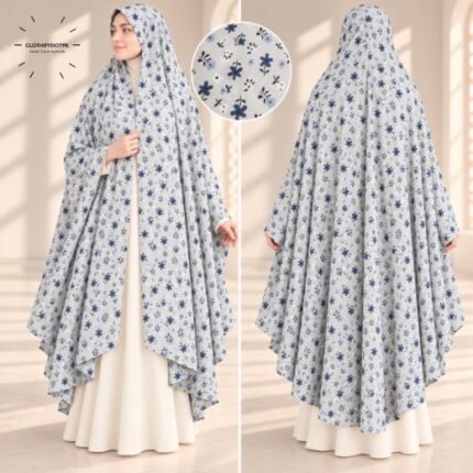 Woman wearing premium soft Irani Namaz Chadar for salah also known as Namaz Duppatta. BY CLOTHIFYDOTPK