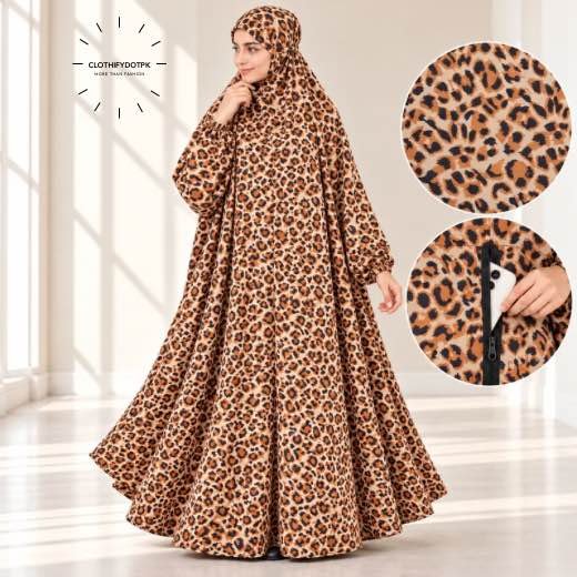 Winter Namaz Chadar-9636 - 21 Woman wearing Winter Namaz Chadar for ladies | By Clothifydotpk