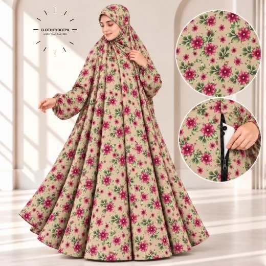 Winter Namaz Chadar-9637 - 29 Woman wearing Winter Namaz Chadar for ladies | By Clothifydotpk