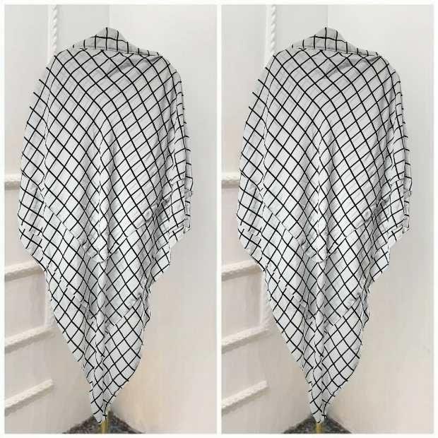 Printed 3 Layer Khimar82_1591 Printed Three Layer Khimar Clothifydotpk